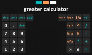 Greater Calculator 1